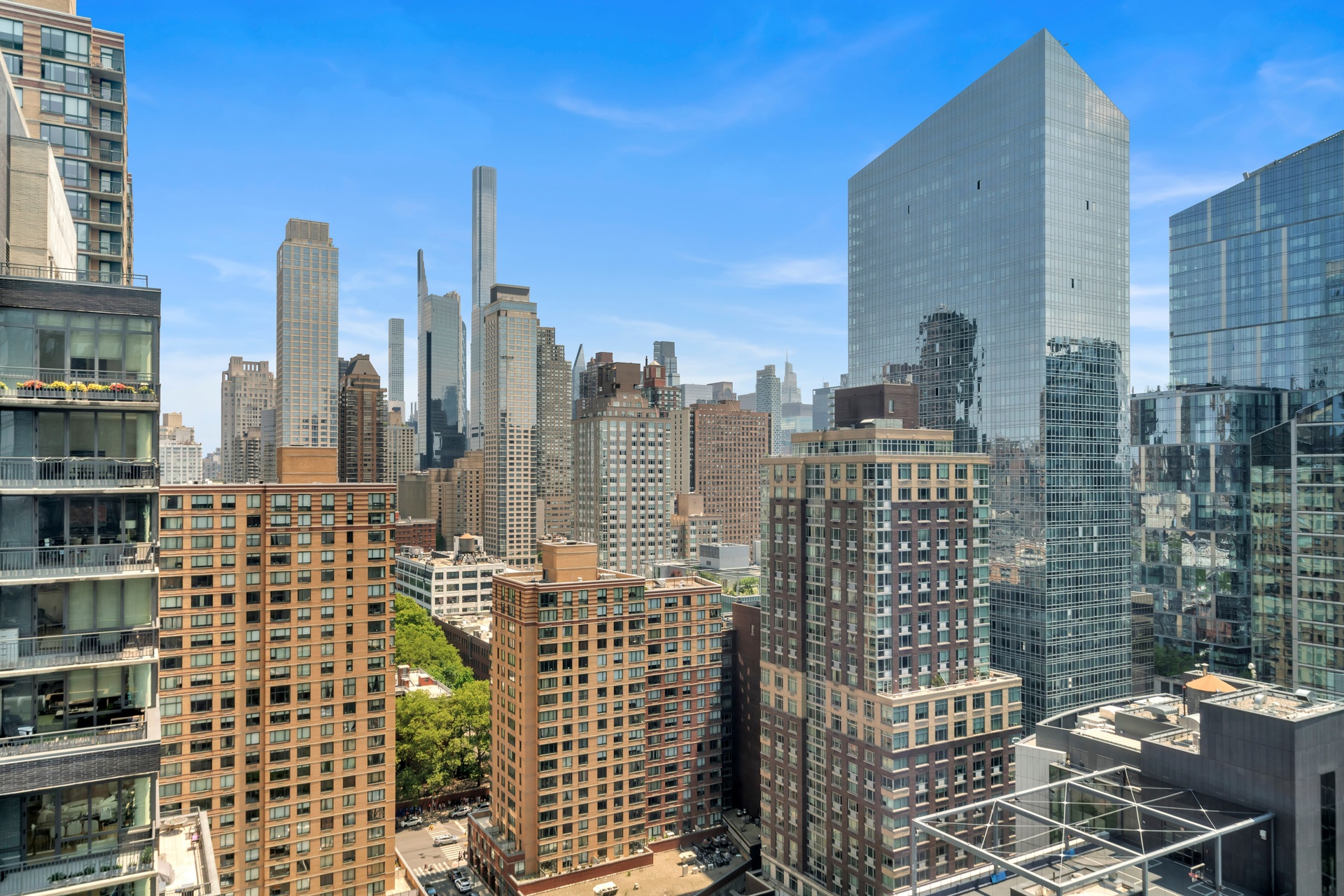 60 Riverside Boulevard, Unit 2402 Manhattan, NY 10069 - Photo 9 of 23 a view of a city with tall buildings