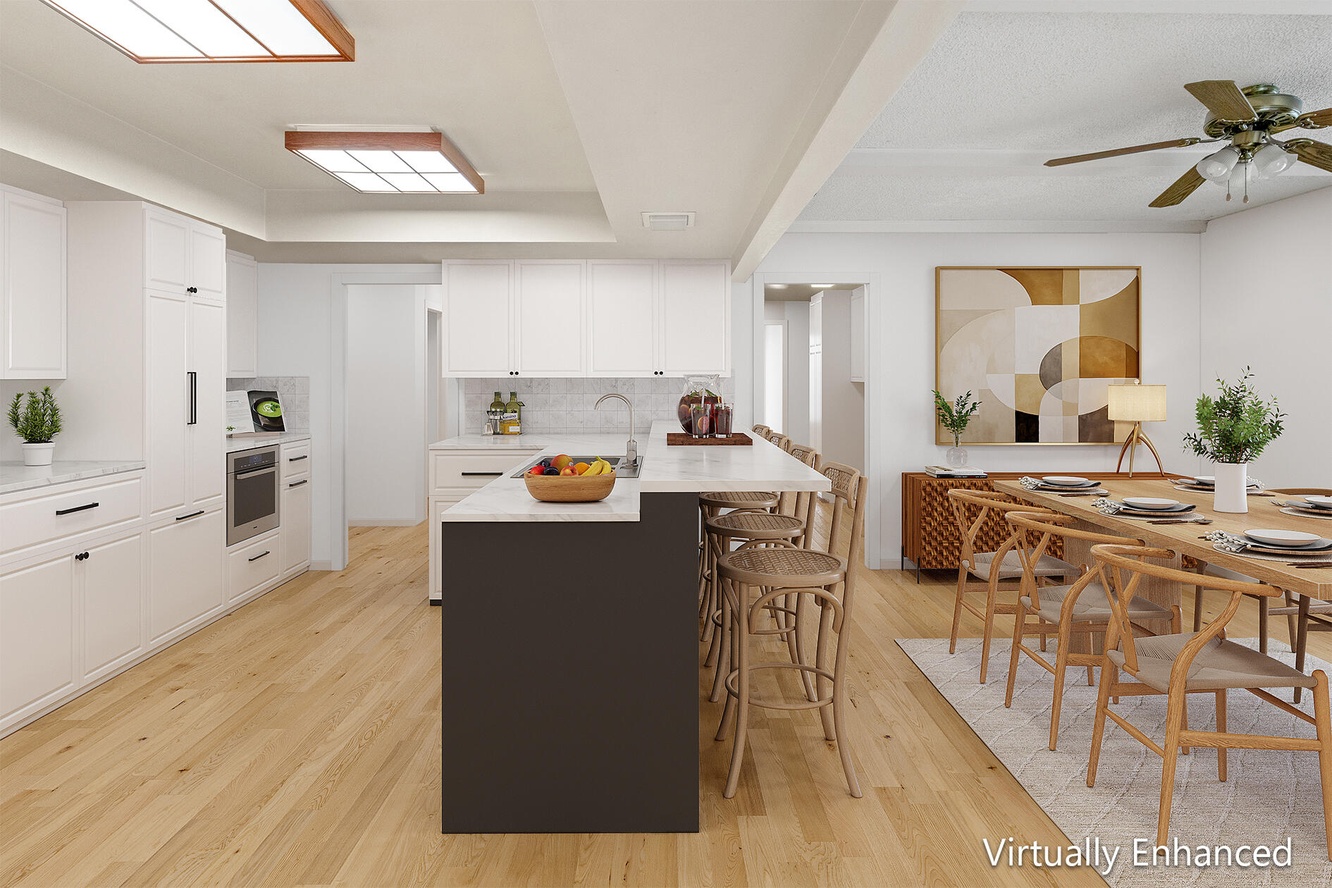 8352 Vereda Del Padre Goleta, CA 93117 - Photo 11 of 53 Virtually Renovated Kitchen/Dining