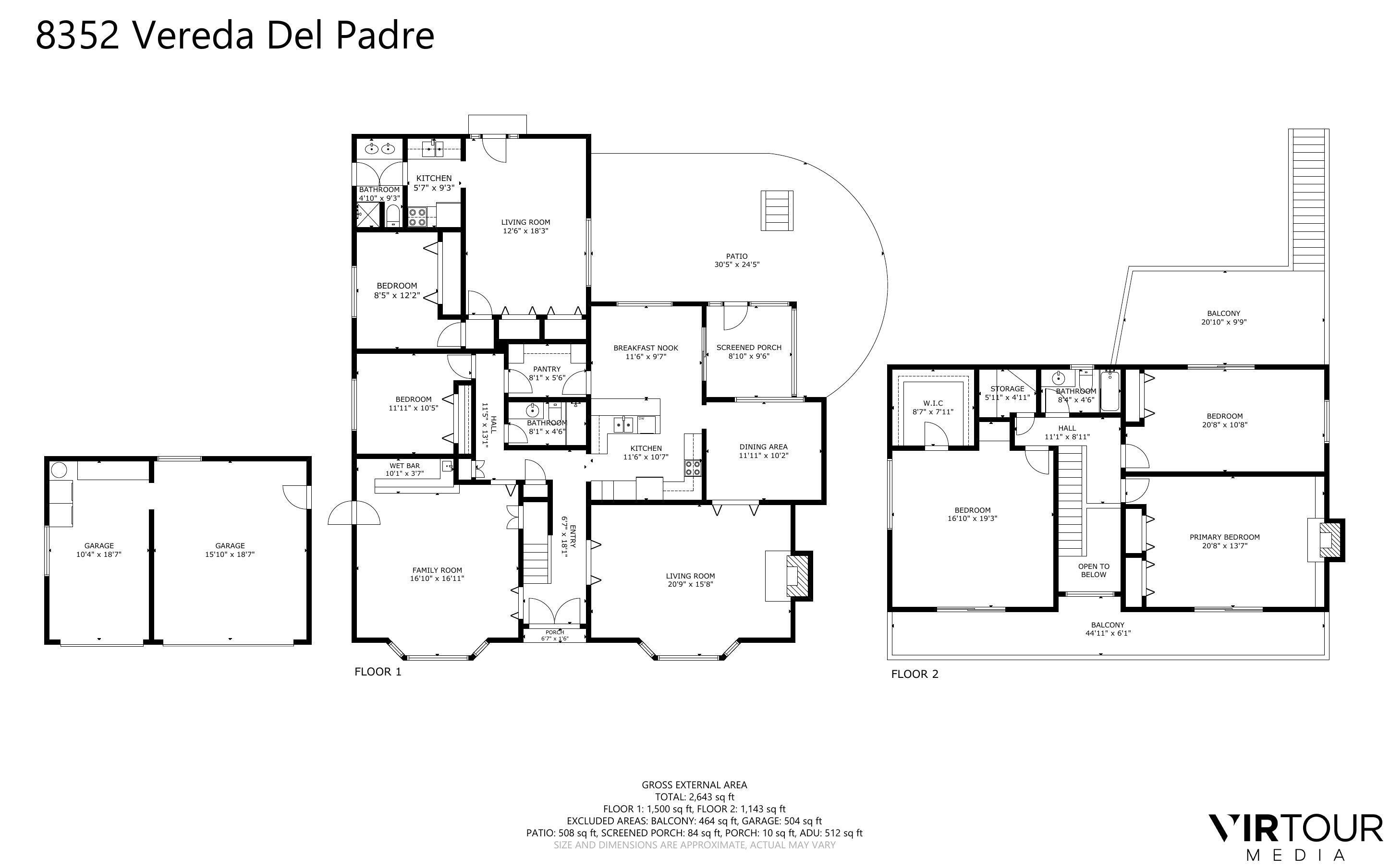 8352 Vereda Del Padre Goleta, CA 93117 - Photo 53 of 53 Floor Plan