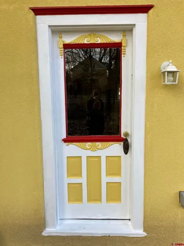a view of a flower arrangement in a garden