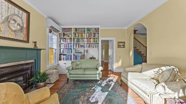 a kitchen with cabinets and stainless steel appliances