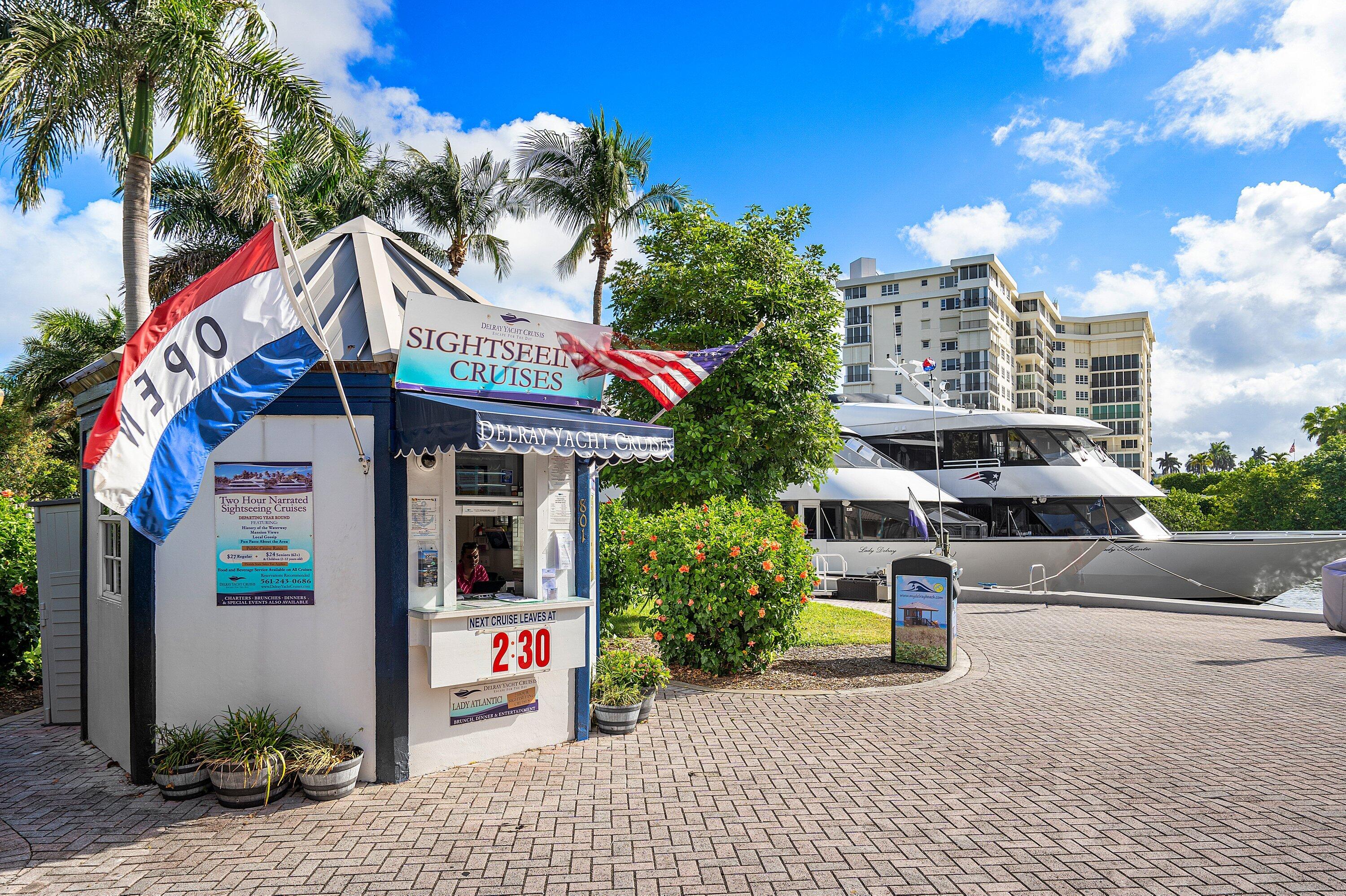72 South Ocean Boulevard, Unit 1 Delray Beach, FL 33483 - Photo 35 of 35 a front view of a building with garden