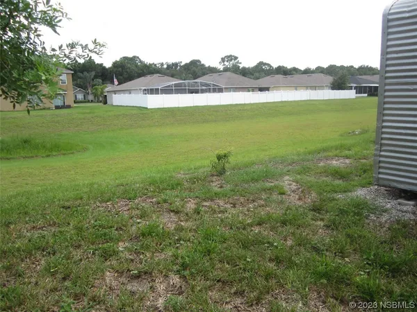 a view of a lake with a city
