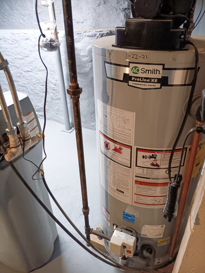 203 North Main Coleta, IL 61081 - Photo 26 of 36 a close view of water heater room