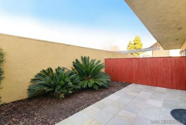 a view of a yard and an outdoor space