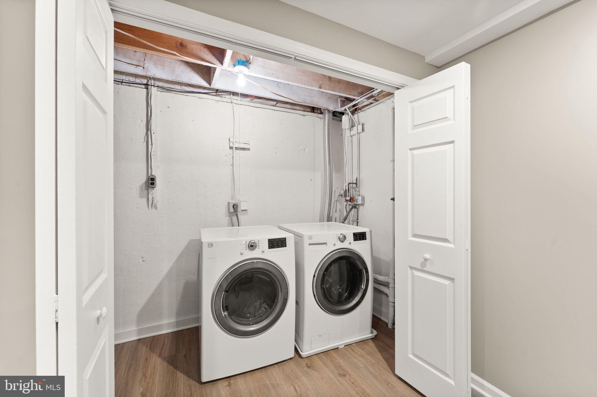 2412 Ivywood Road Reston, VA 20191 - Photo 46 of 63 a utility room with dryer and washer