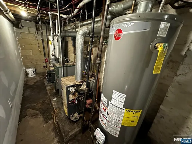 a view of water heater room