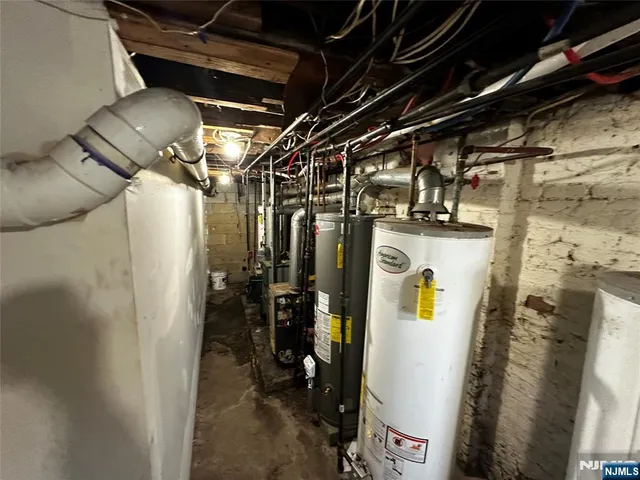 a view of storage and utility room