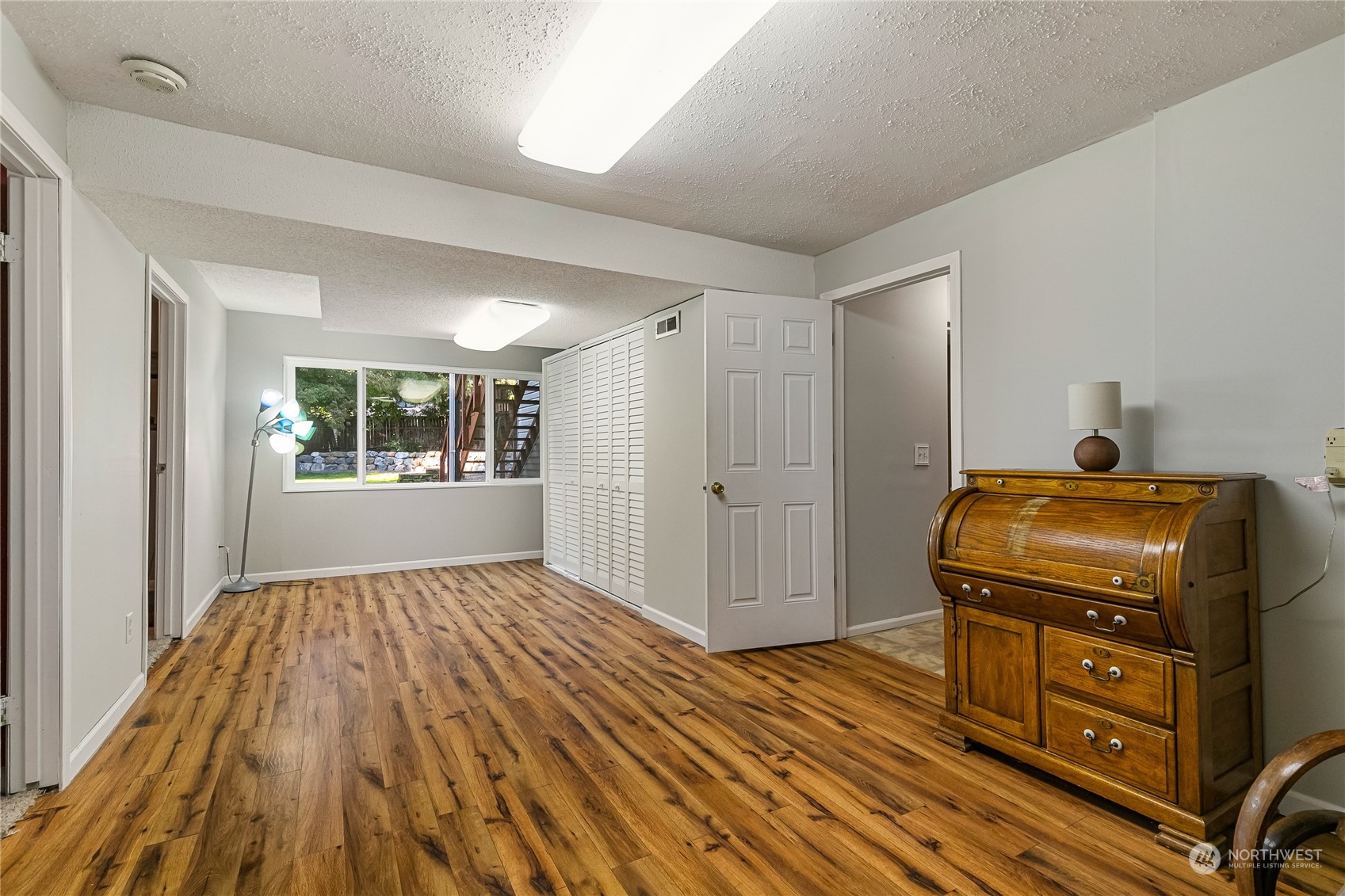 5917 Longdin Road Ferndale, WA 98248 - Photo 24 of 36 wooden floor and windows in a room
