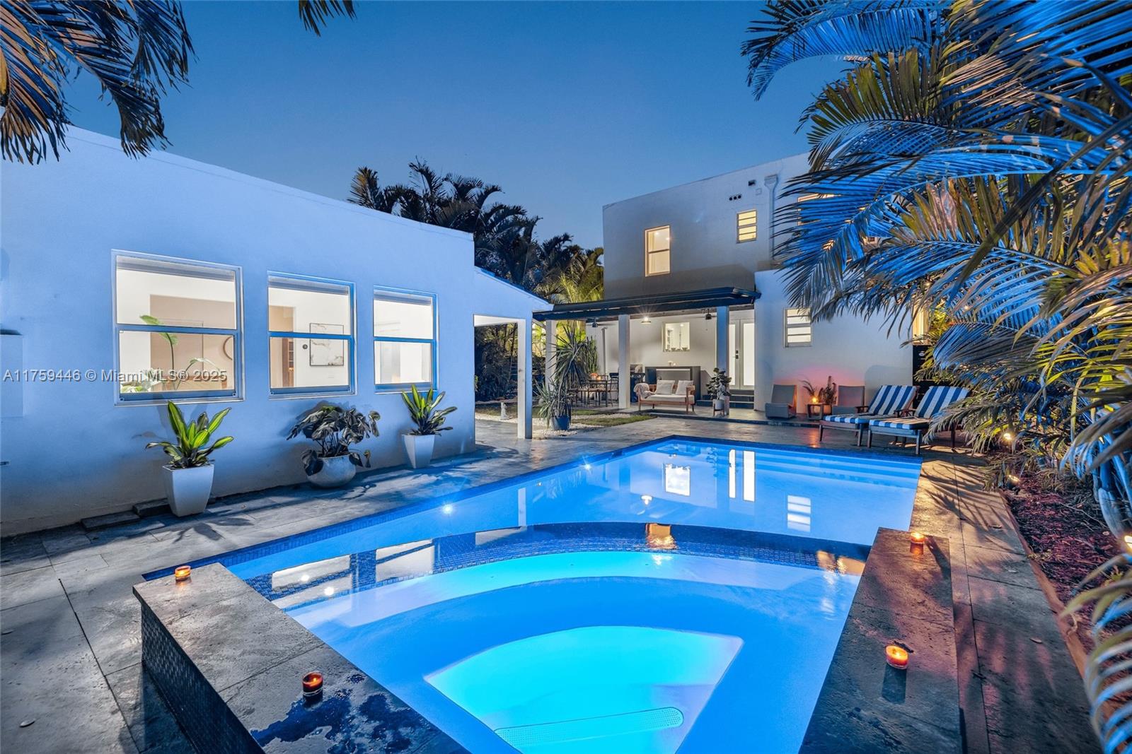 1745 Southwest 10th Street Miami, FL 33135 - Photo 43 of 51 a view of a dinning table and a couches in patio