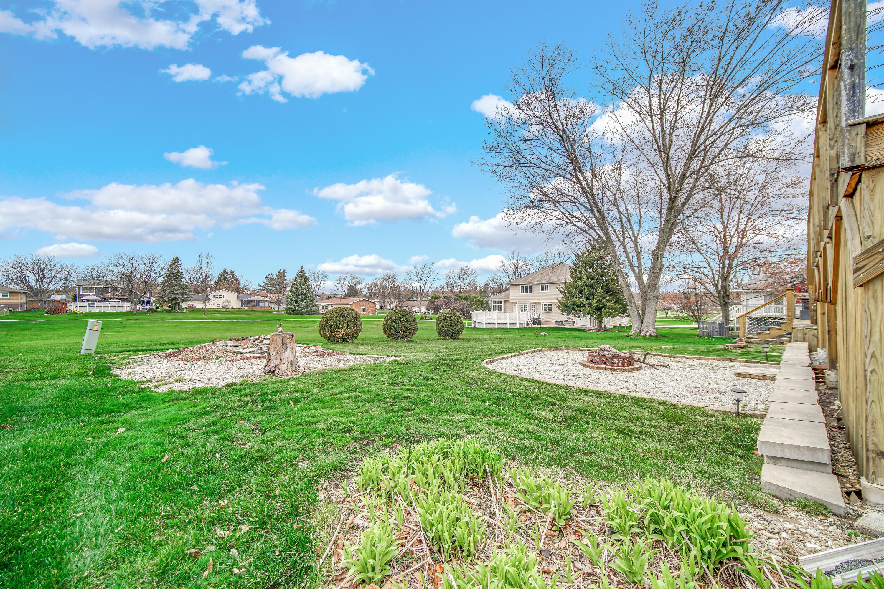 1441 Brandywine Road Crown Point, IN 46307 - Photo 21 of 24 a view of a golf course with a fountain