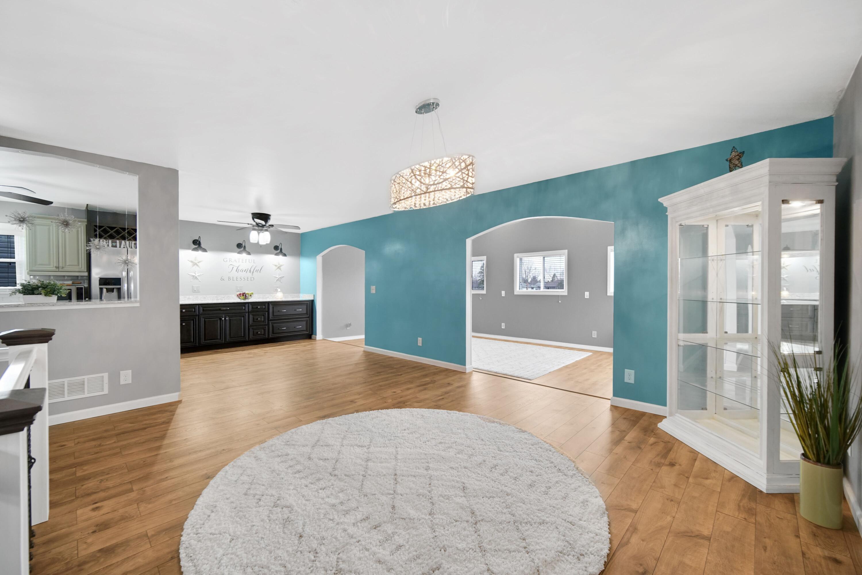1441 Brandywine Road Crown Point, IN 46307 - Photo 5 of 24 a view of livingroom with furniture and wooden floor