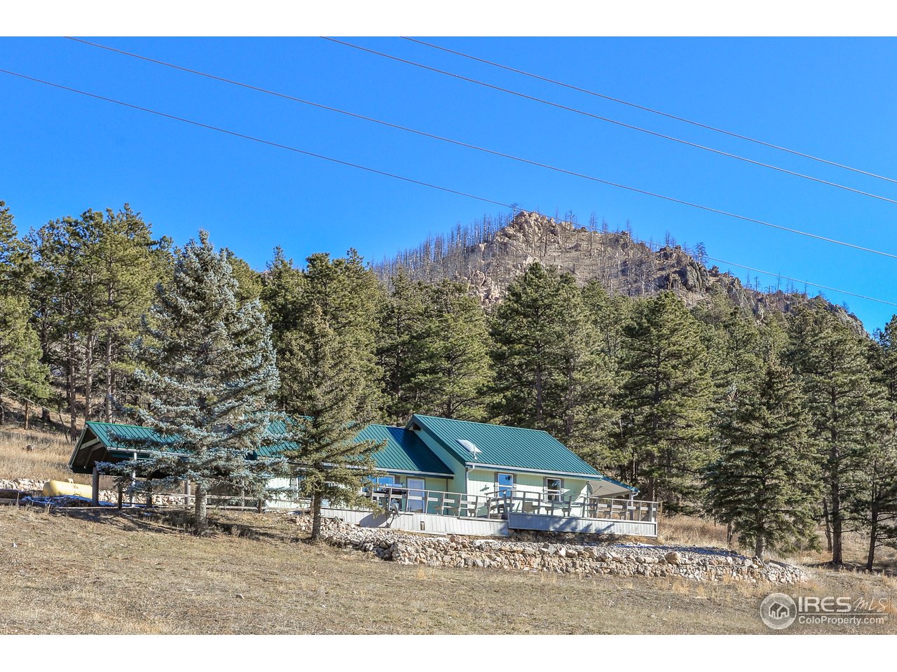 858 Stove Prairie Road Bellvue, CO 80512 - Photo 2 of 37 Front