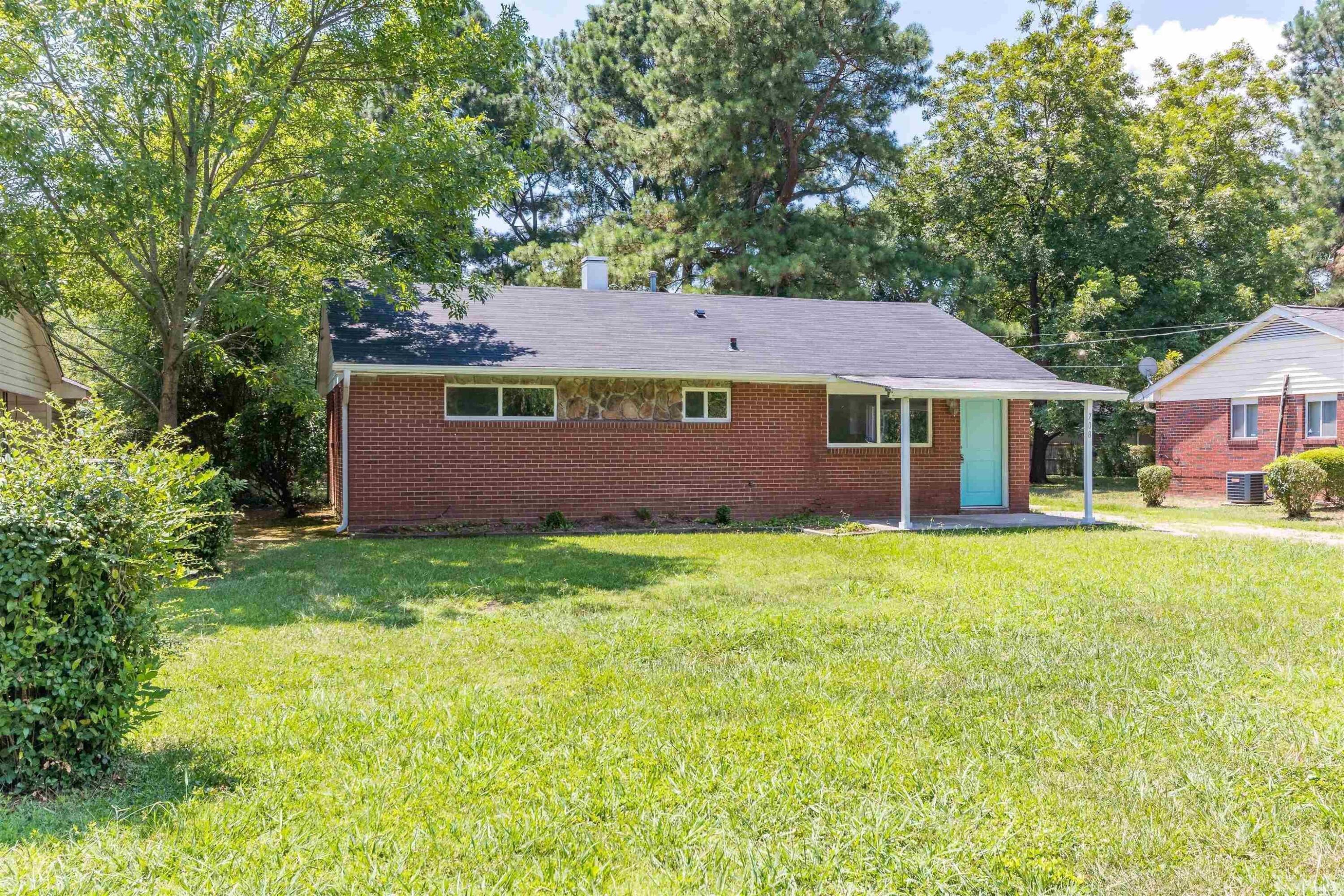 708 Bailey Drive Raleigh, NC 27610 - Photo 1 of 10 a front view of a house with a garden