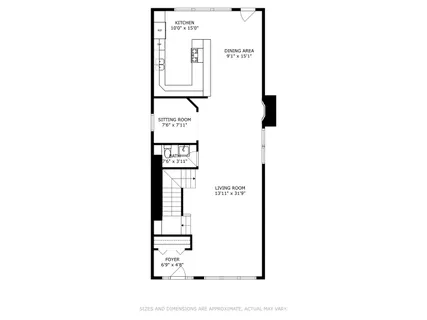 a picture of a bench in front of a wall