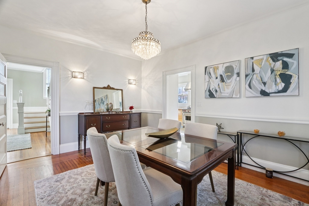 35 Frances Street Melrose, MA 02176 - Photo 10 of 42 a view of a dining room with furniture