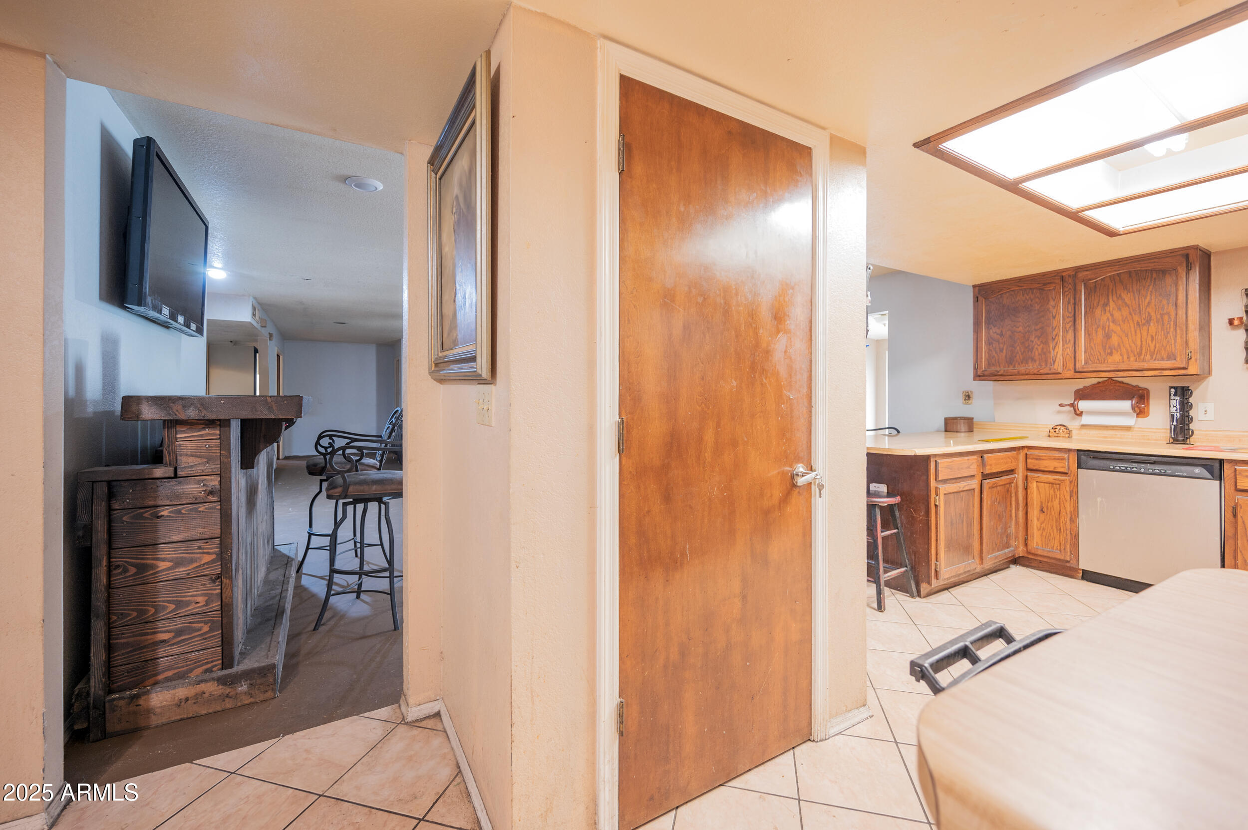 662 South Seton Mesa, AZ 85206 - Photo 16 of 25 a kitchen with a refrigerator and a sink