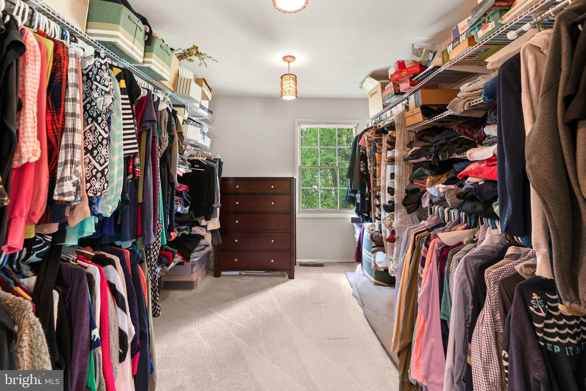 962 Fall Ridge Way Gambrills, MD 21054 - Photo 22 of 29 Large master closet w/natural light & chandeliers