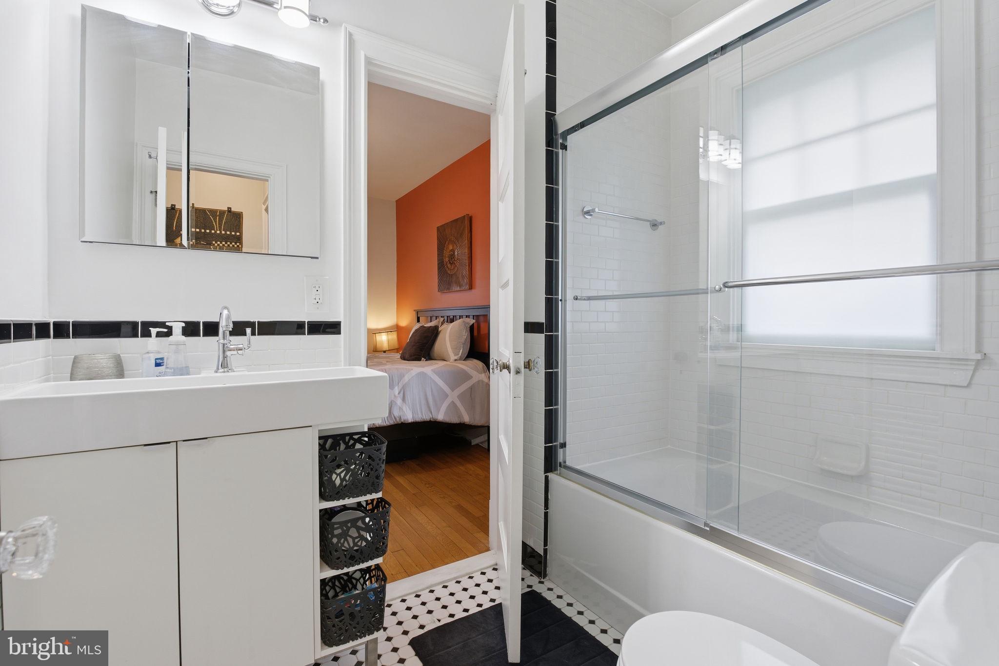 7809 Boston Avenue Silver Spring, MD 20910 - Photo 18 of 25 Chic bathroom with modern finishes.