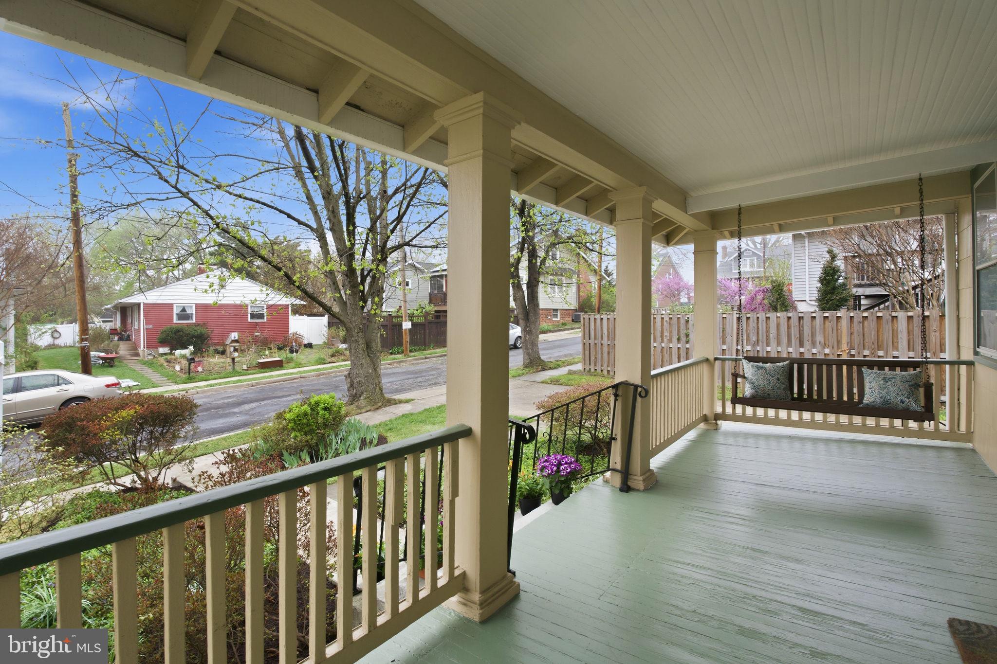 7809 Boston Avenue Silver Spring, MD 20910 - Photo 2 of 25 Charming porch with serene street view.