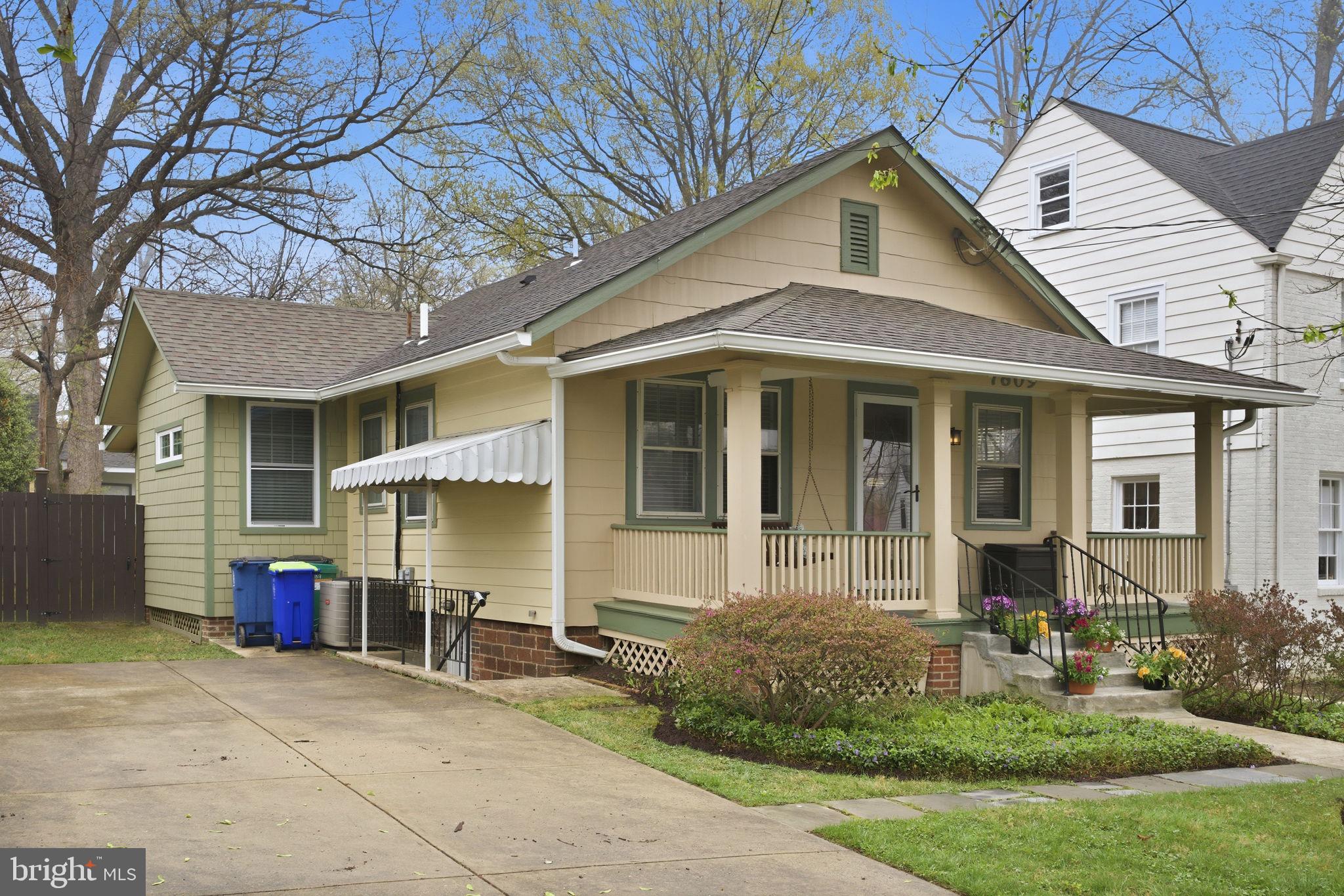 7809 Boston Avenue Silver Spring, MD 20910 - Photo 3 of 25 Charming bungalow with inviting porch.