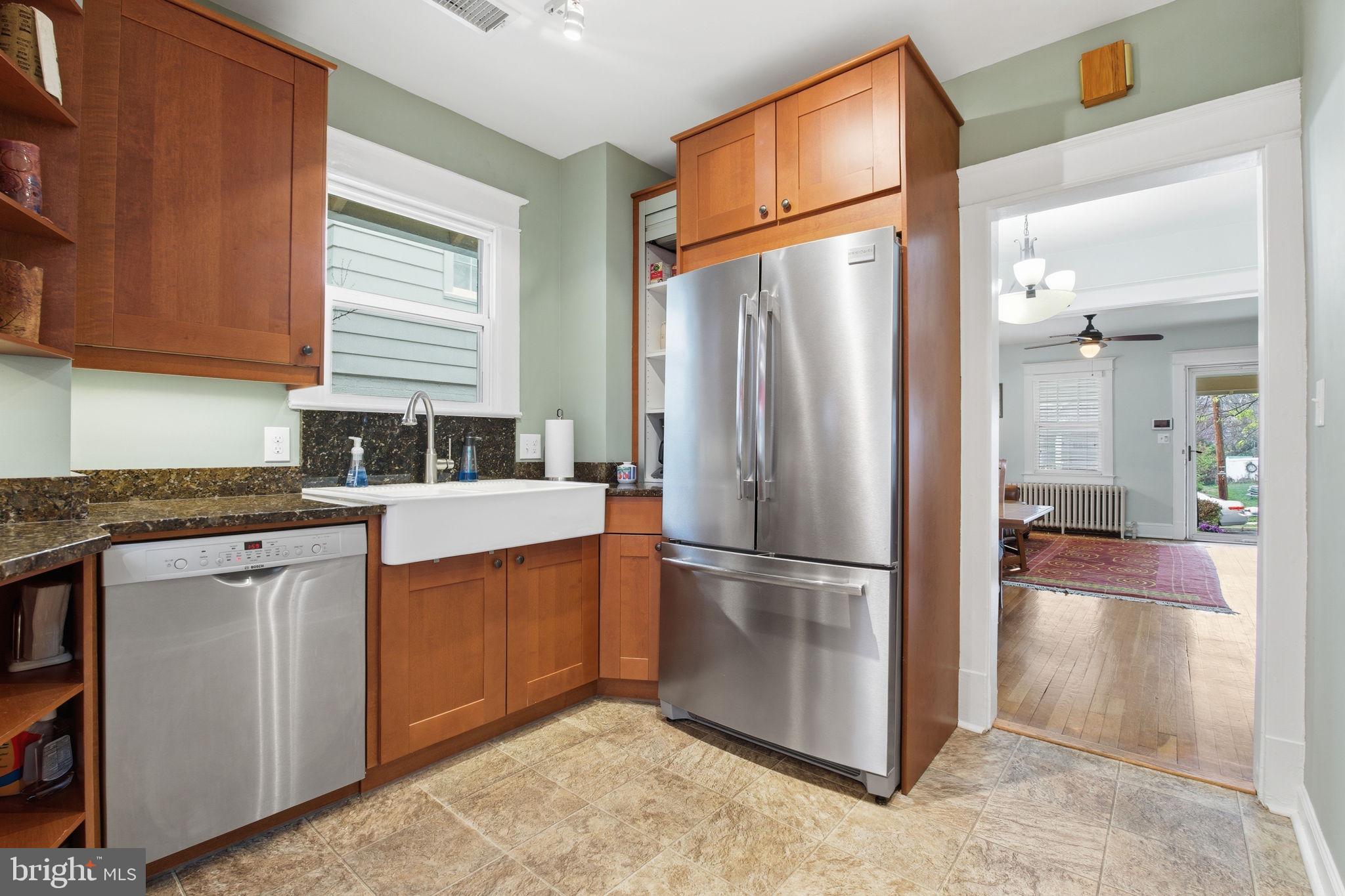 7809 Boston Avenue Silver Spring, MD 20910 - Photo 5 of 25 Modern kitchen with sleek finishes.