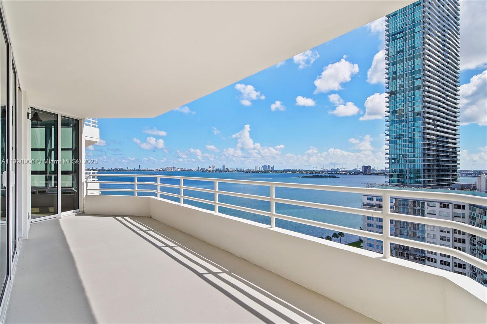 555 Northeast 34th Street, Unit 2307 Miami, FL 33137 - Photo 14 of 63 a view of balcony with city view
