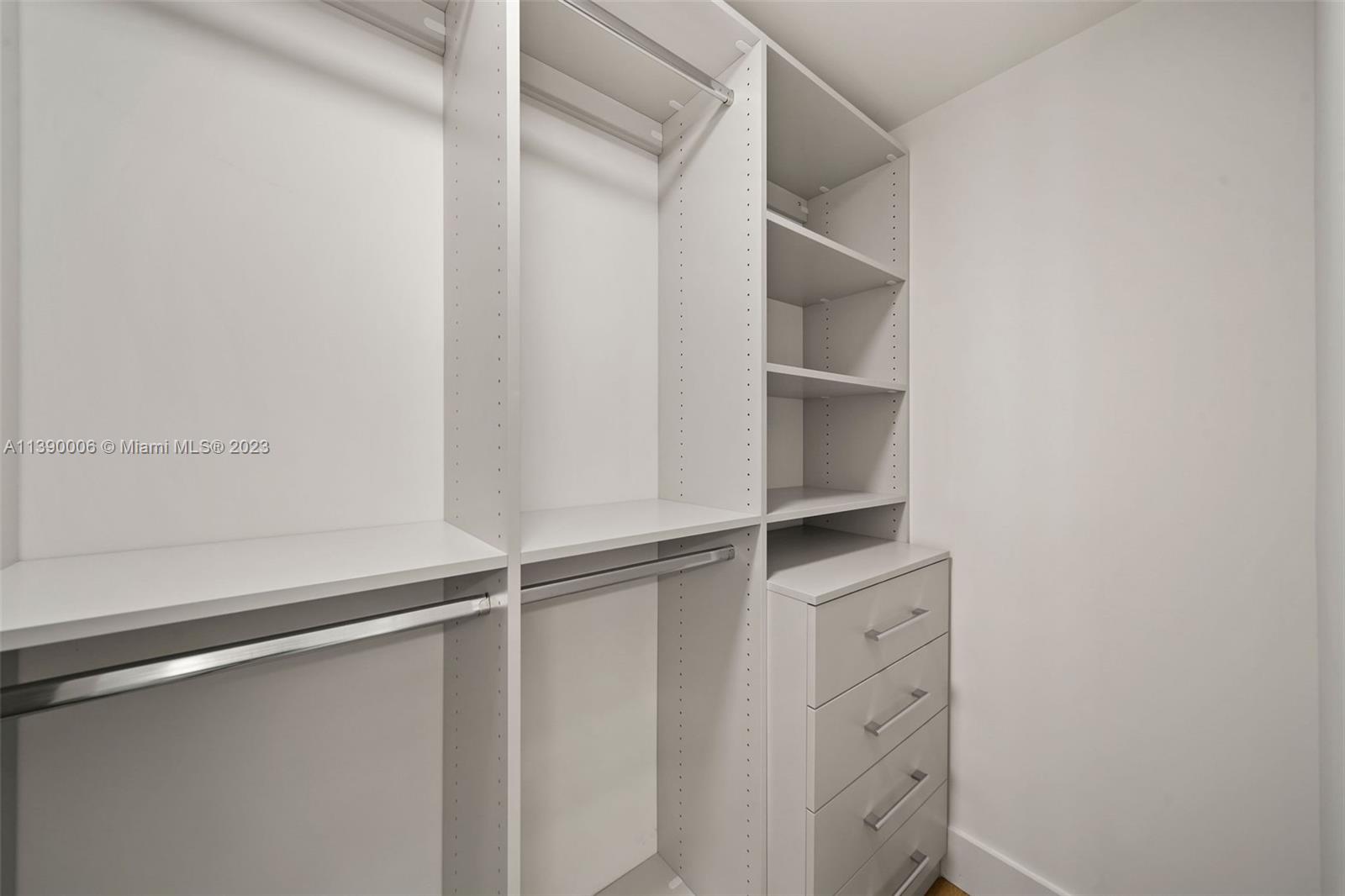 555 Northeast 34th Street, Unit 2307 Miami, FL 33137 - Photo 20 of 63 a close view of closet