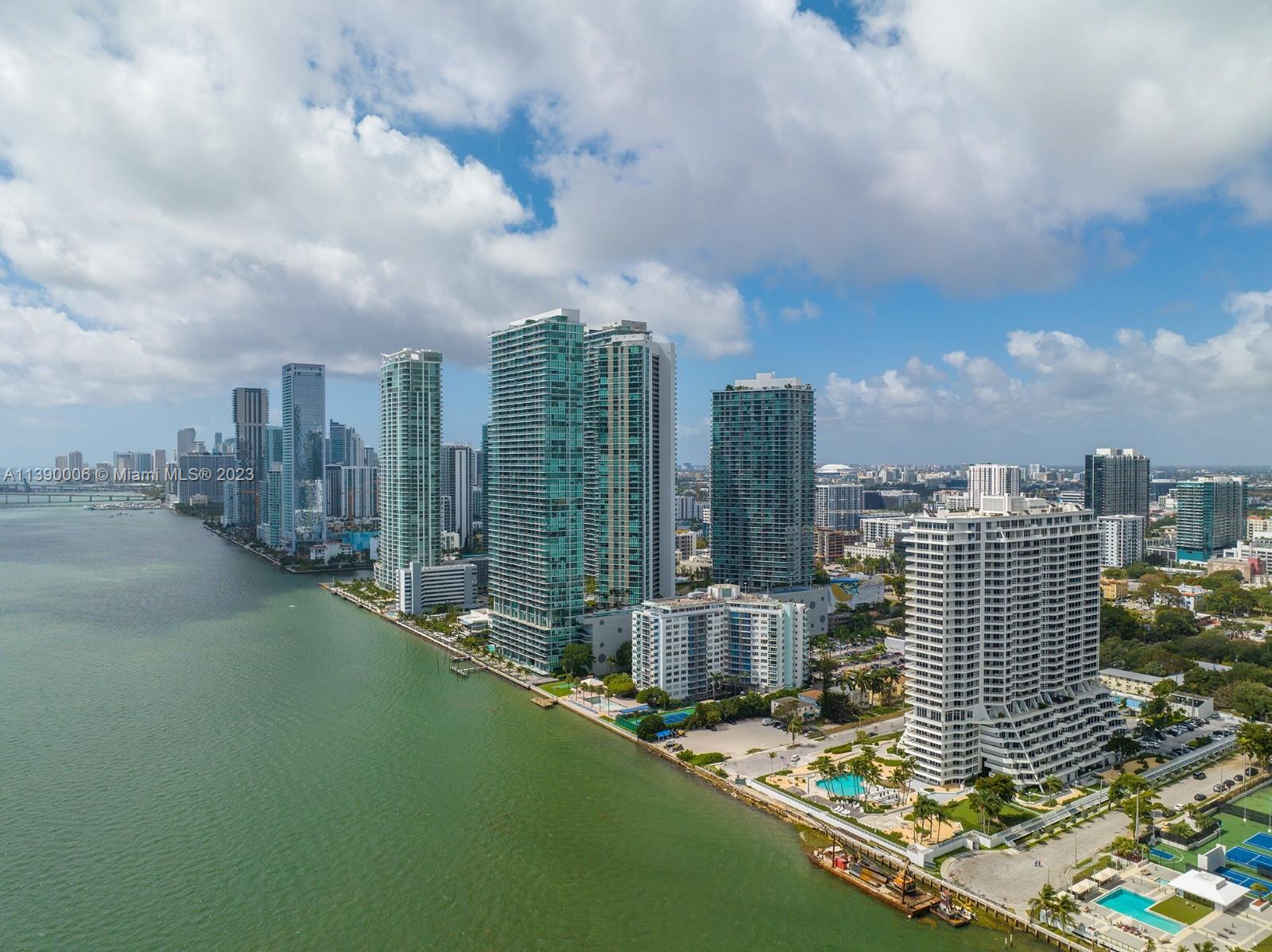 555 Northeast 34th Street, Unit 2307 Miami, FL 33137 - Photo 31 of 63 a view of a city with tall buildings