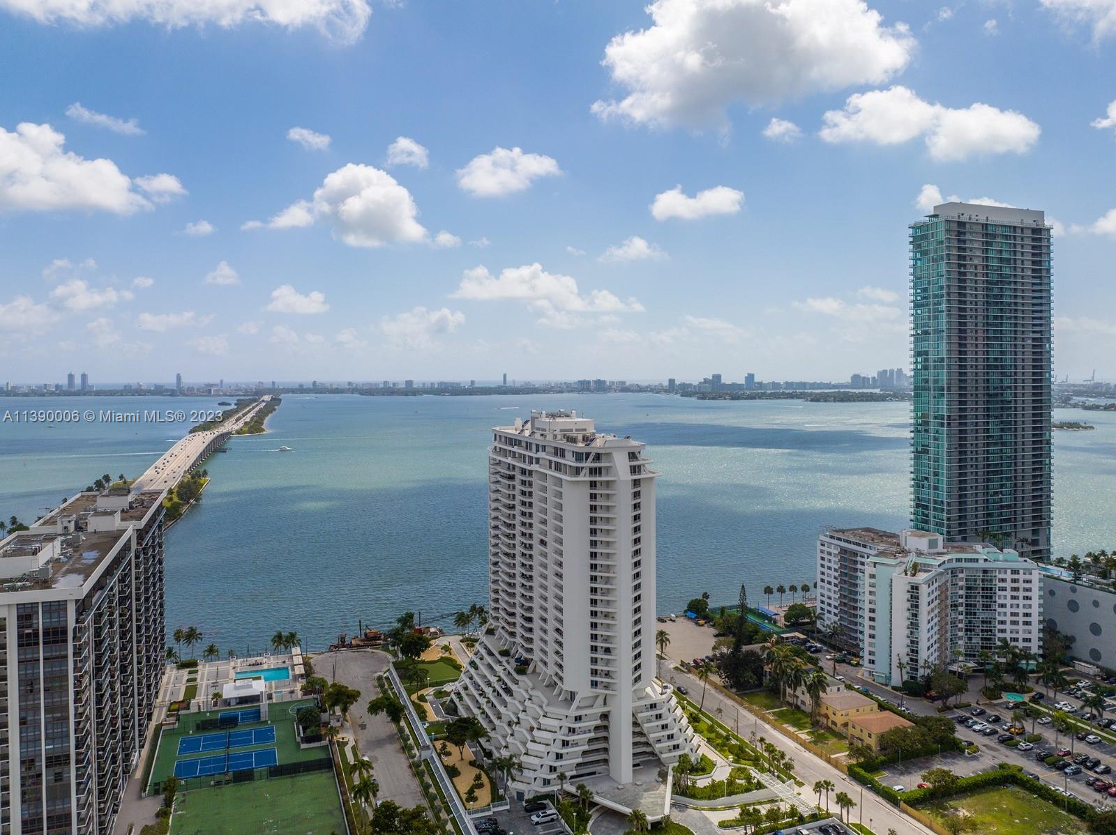 555 Northeast 34th Street, Unit 2307 Miami, FL 33137 - Photo 32 of 63 a view of a city and ocean view