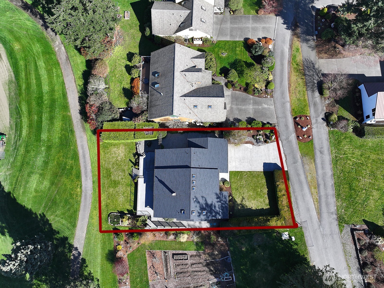 2471 Soundview Drive Langley, WA 98260 - Photo 32 of 38 an aerial view of a house