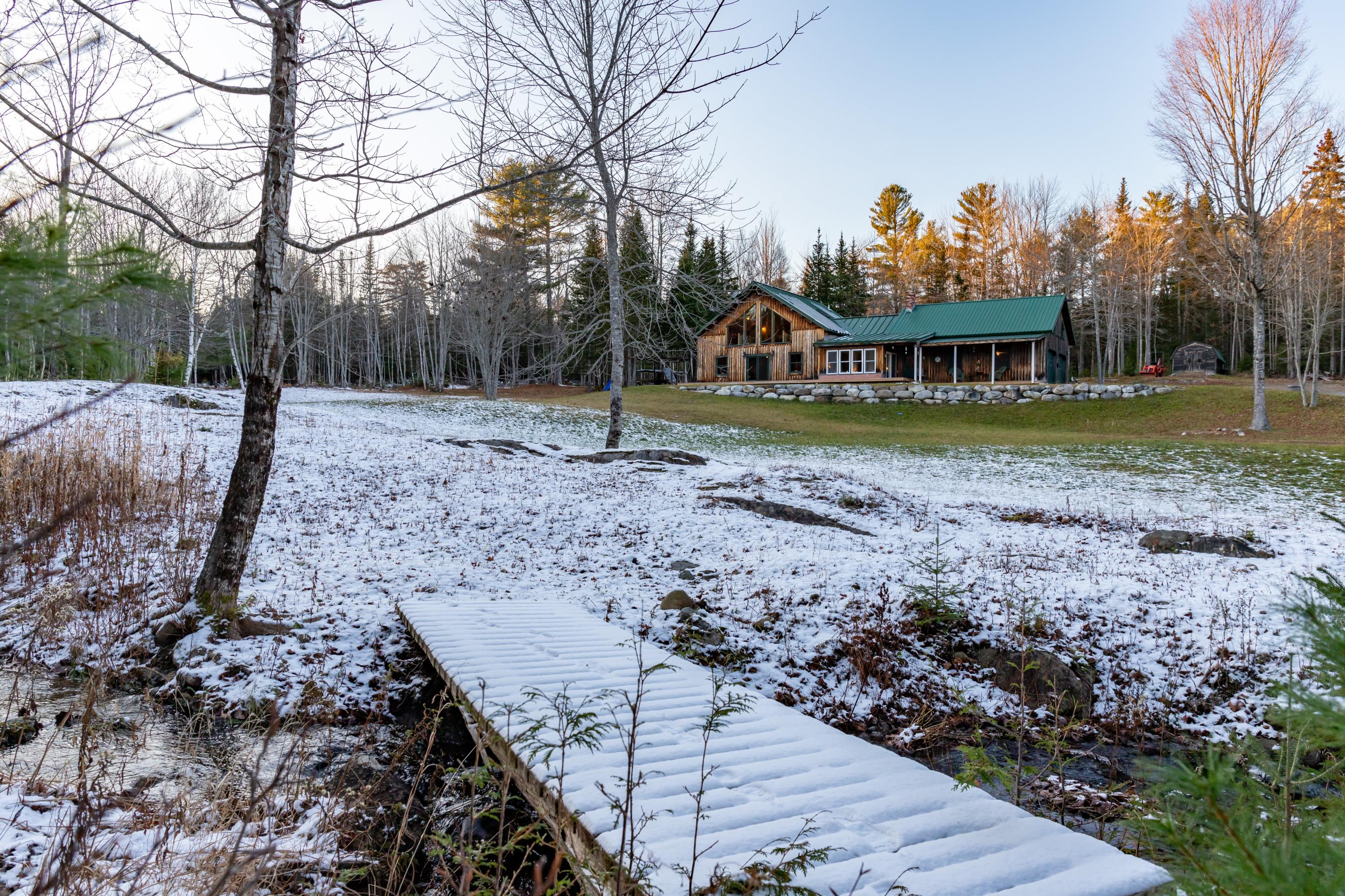 112 Cross Road Bucksport, ME 04416 - Photo 36 of 39 View From Stream