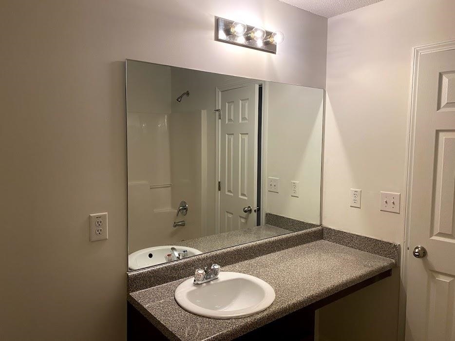 1630 Tigris Court Atlanta, GA 30349 - Photo 20 of 33 a bathroom with a sink and a mirror