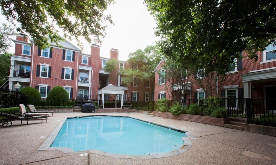 5407 Bryan Street, Unit B209 Dallas, TX 75206 - Photo 21 of 25 a view of a swimming pool with a patio
