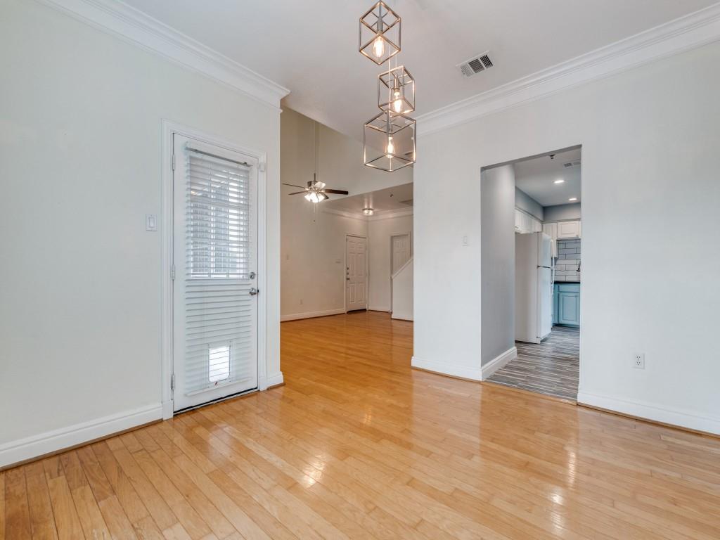 5407 Bryan Street, Unit B209 Dallas, TX 75206 - Photo 9 of 25 wooden floor in an empty room with a bathroom