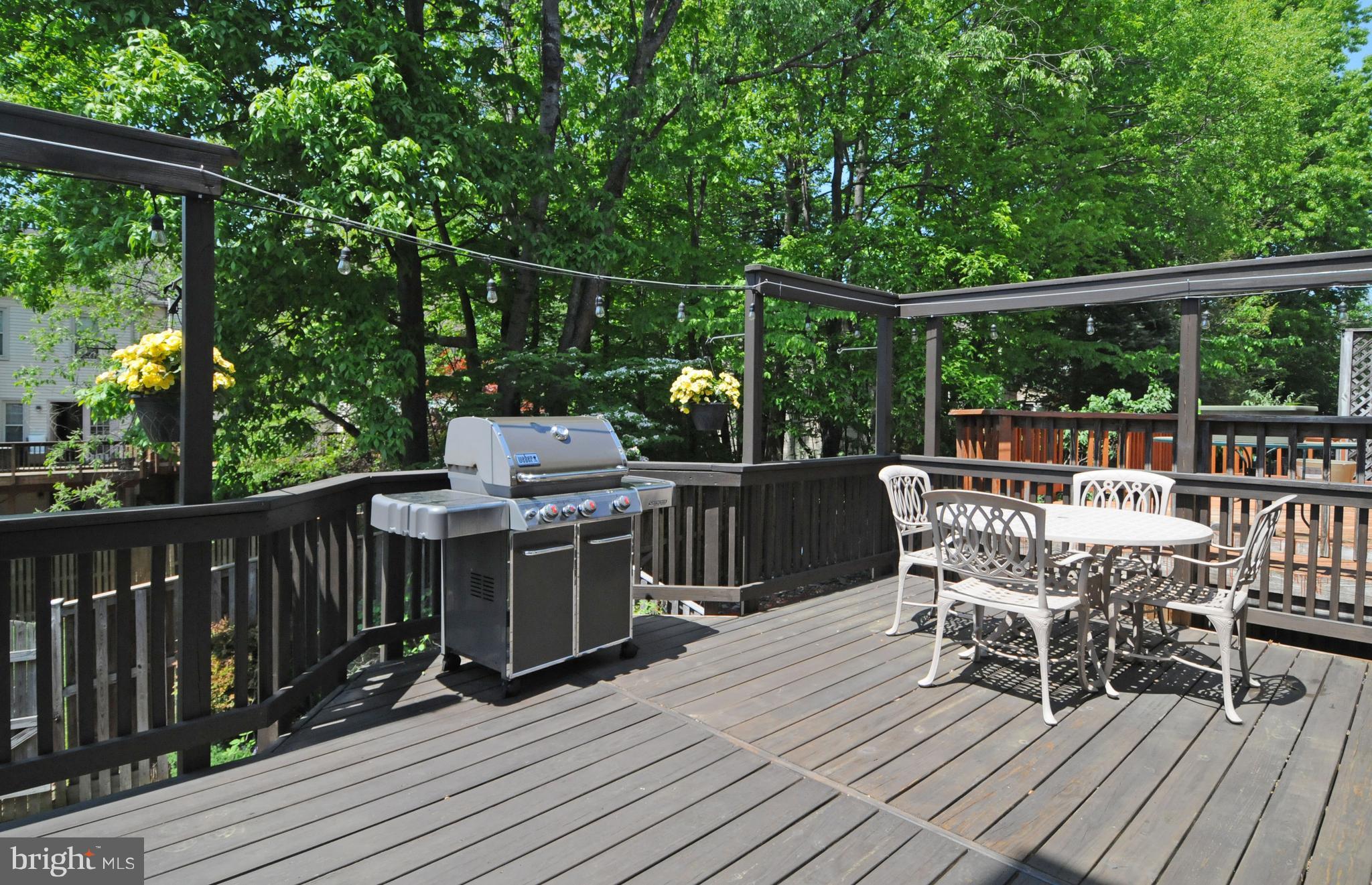 6364 English Ivy Way Springfield, VA 22152 - Photo 8 of 30 EXPANSIVE DECK BACKS TO TREED COMMON AREA