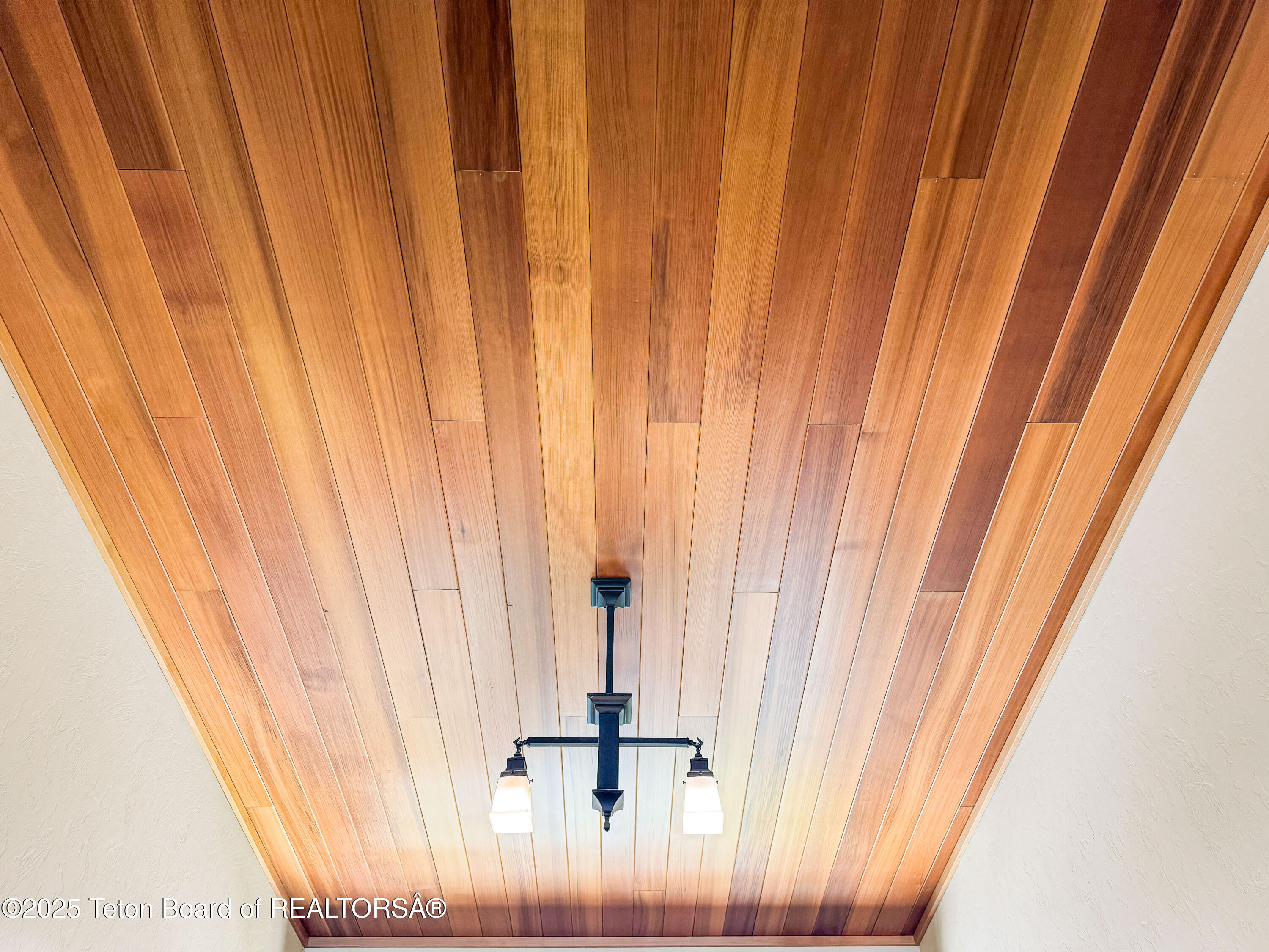 374 Upper Ridge Road Alpine, WY 83128 - Photo 27 of 80 374 Upper Ridge Rd Red Cedar Ceiling