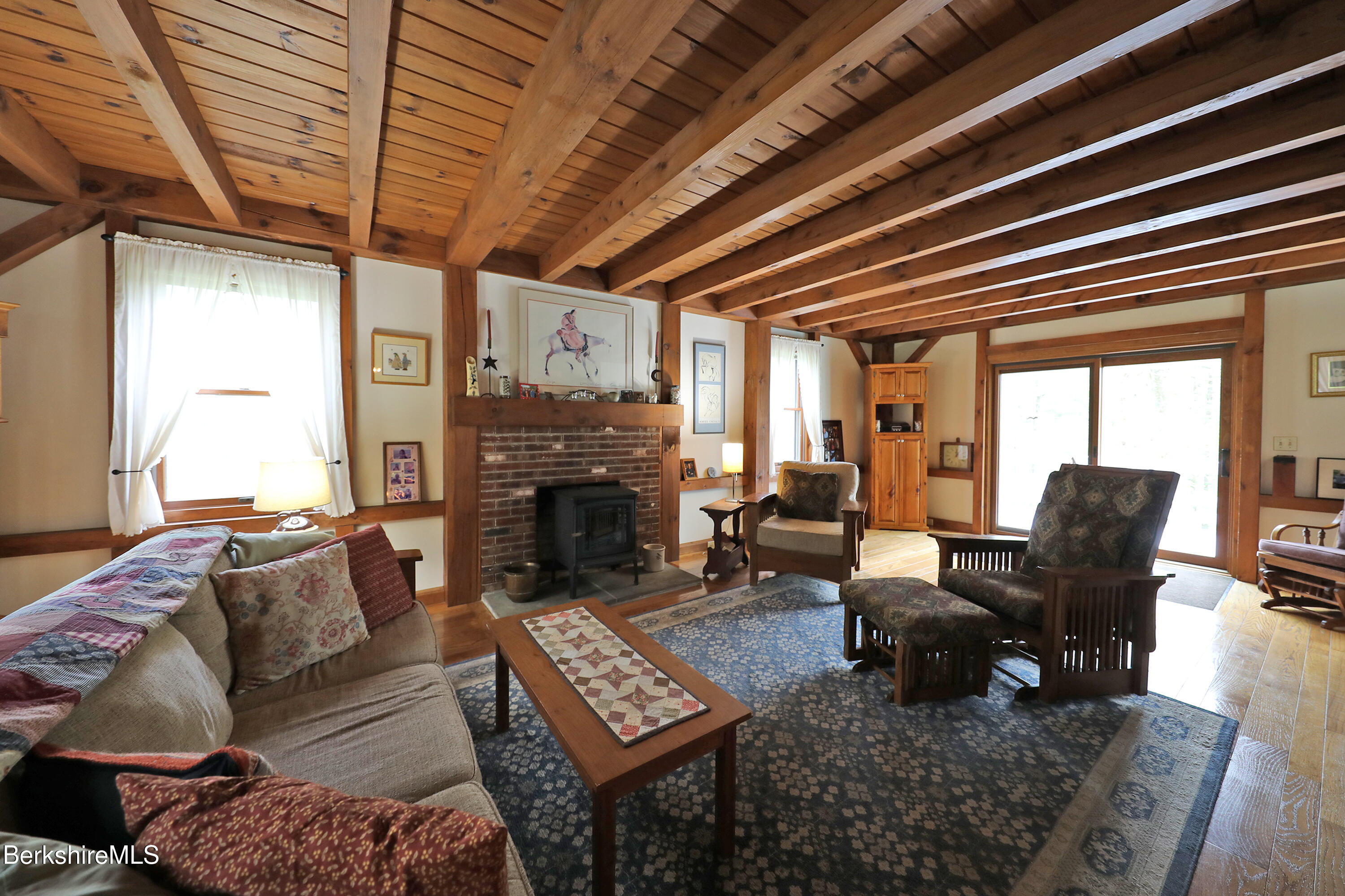 7 Stonebridge Way Tyringham, MA 01238 - Photo 8 of 46 LIVING ROOM W/GREAT NATURAL LIGHT