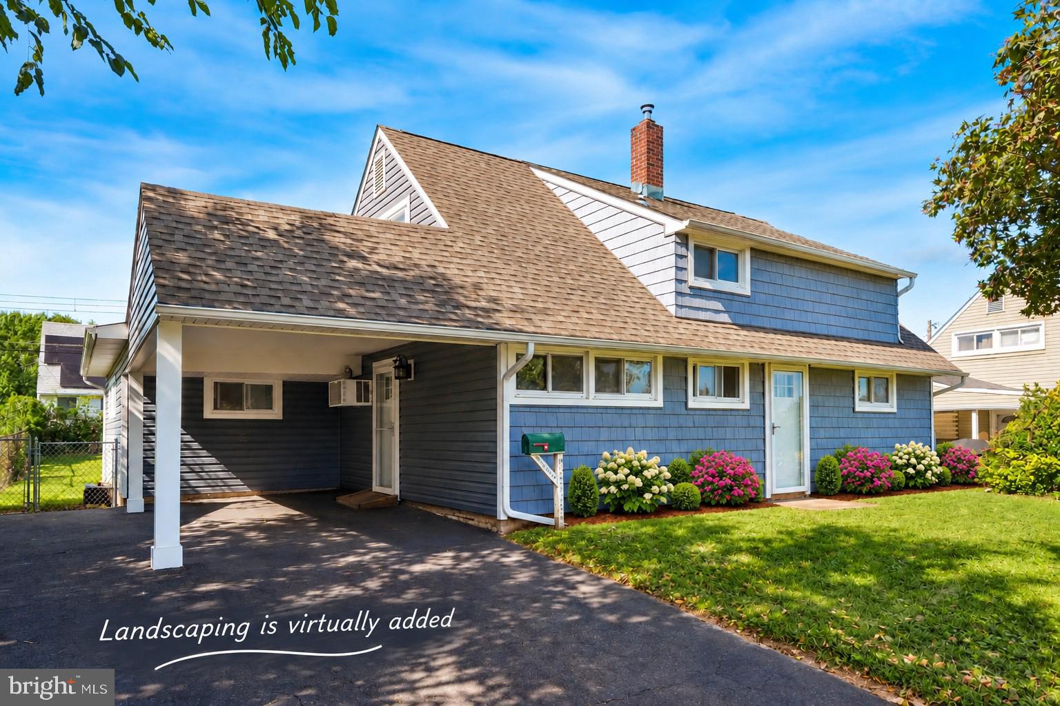 87 Wildflower Road Levittown, PA 19057 - Photo 1 of 24 Landscaping virtually added