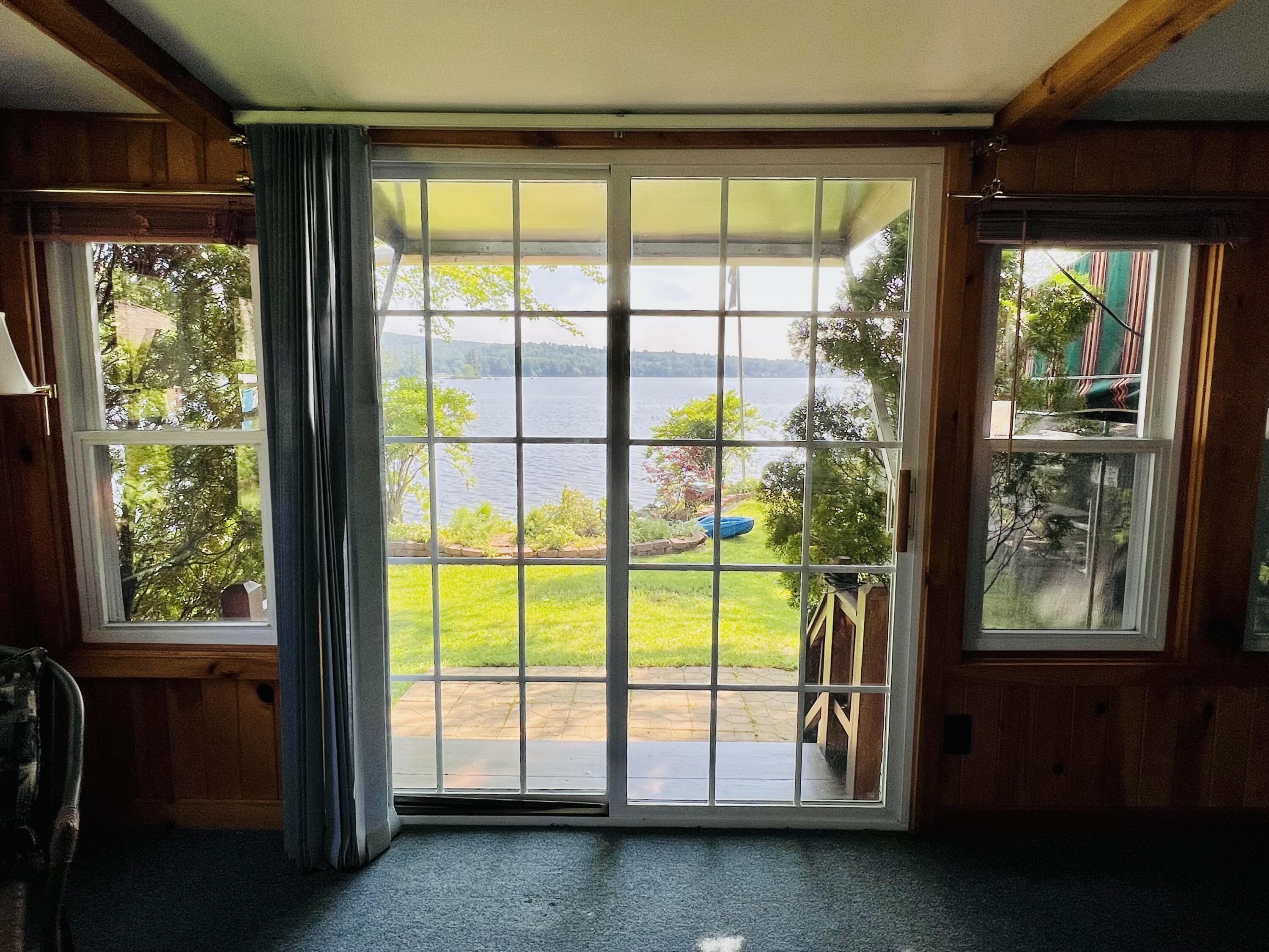 10 Brookside Lane Mercer, ME 04957 - Photo 23 of 36 Sunroom view