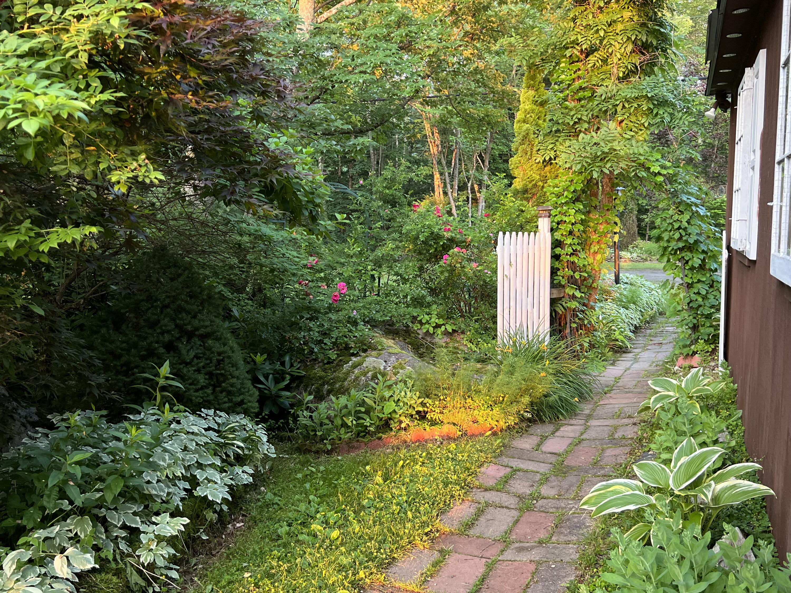 10 Brookside Lane Mercer, ME 04957 - Photo 34 of 36 Gate at garden