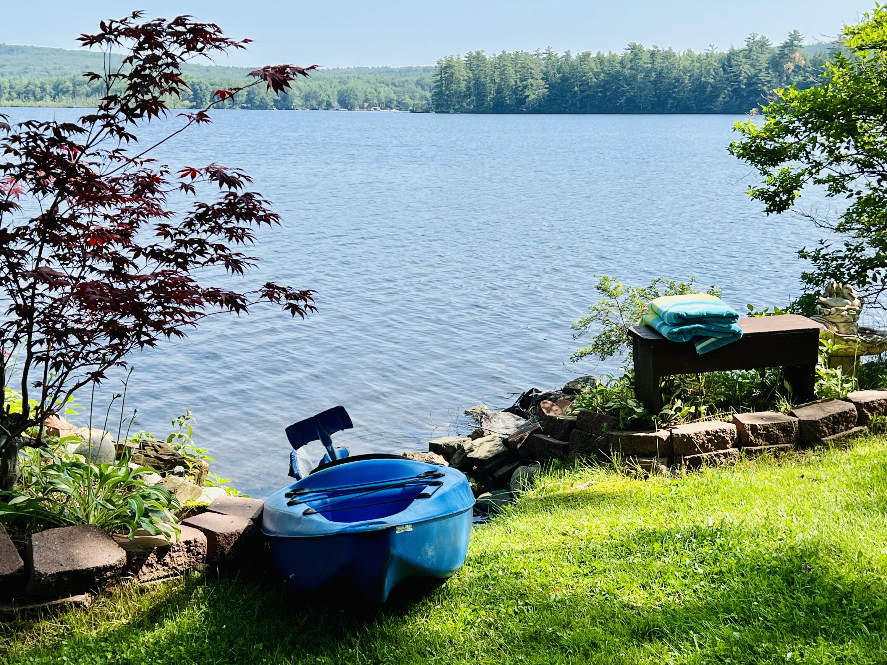 10 Brookside Lane Mercer, ME 04957 - Photo 5 of 36 Front yard