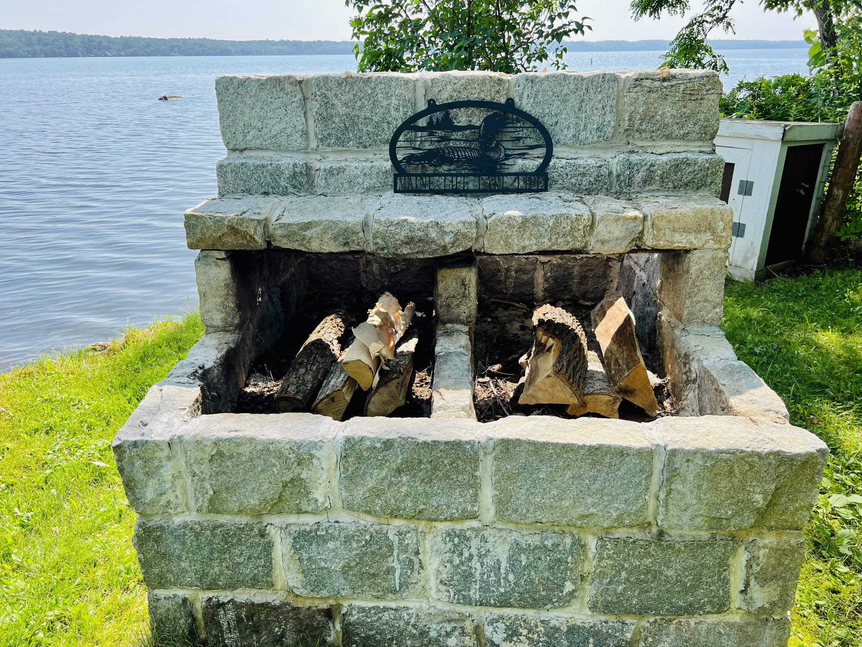 10 Brookside Lane Mercer, ME 04957 - Photo 6 of 36 Firepit