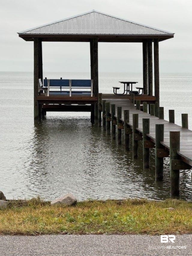 8100 Coden Belt Road West Coden, AL 36523 - Photo 12 of 12 Dock area with a water view