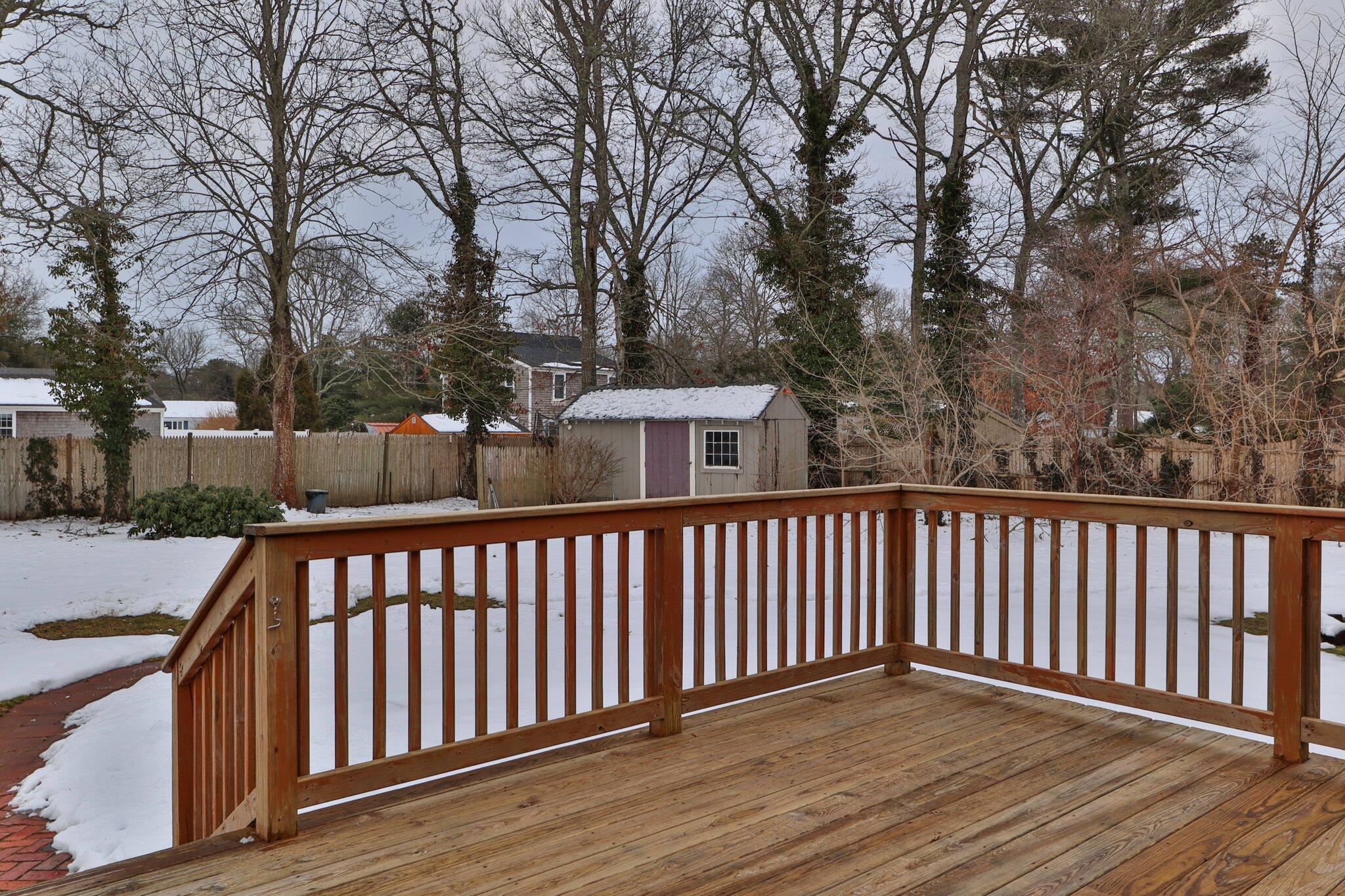 156 Sheaffer Road Centerville, MA 02632 - Photo 26 of 32 a view of wooden deck