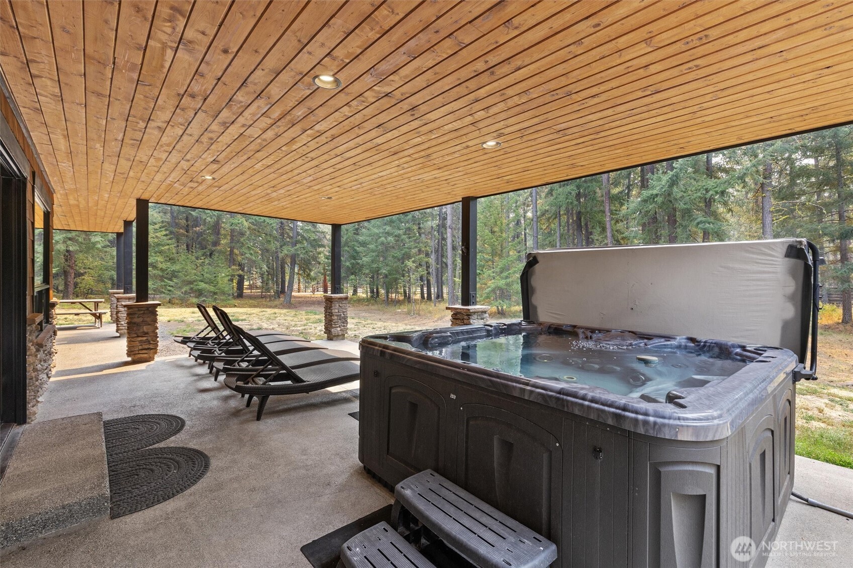 251 Evergreen Valley Loop Road Ronald, WA 98940 - Photo 38 of 40 a view of backyard with outdoor seating