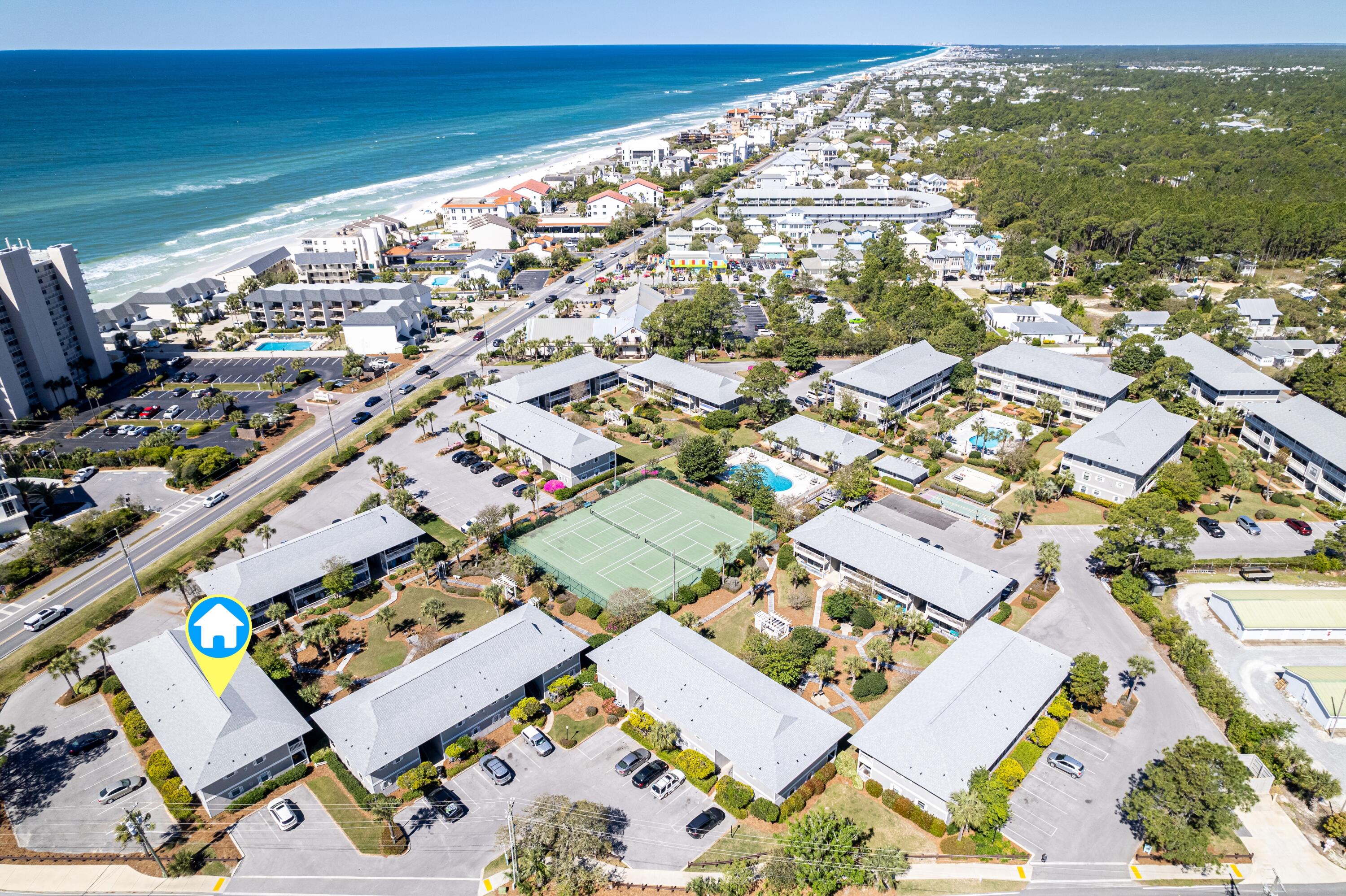 3799 East County Highway 30A, Unit D5 Santa Rosa Beach, FL 32459 - Photo 21 of 34 an aerial view of a city