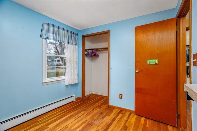 a view of a room with window