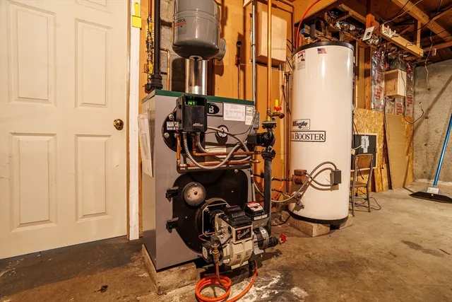 a view of a room with storage and utility room