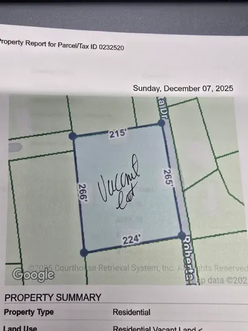 $55,000 | 0 Roberta Drive, Eutawville, SC 29048